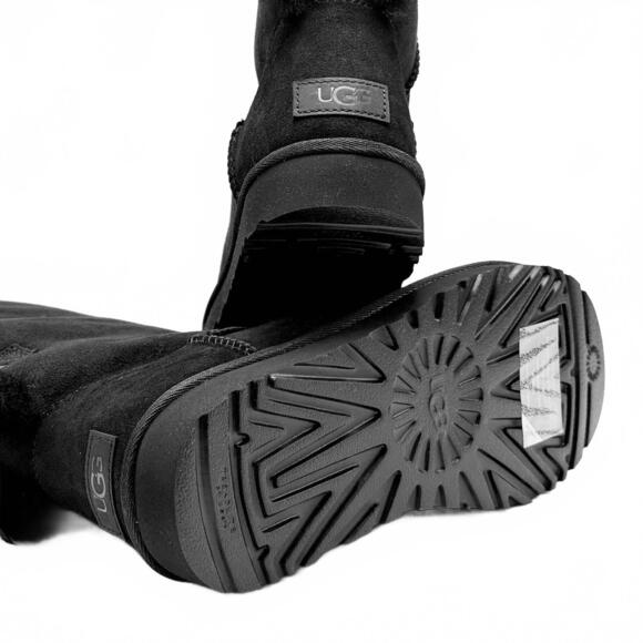 NEW UGG women's classic bailey bow tall boot in black - Picture 4 of 6